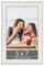 Photo Size Ornate White Picture Frame - UV Acrylic, Foam Board Backing, Hanging Hardware